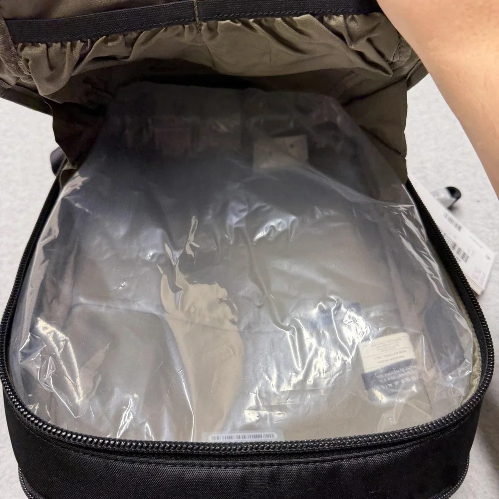 Briggs & Riley Black Slim Expandable Backpack 15